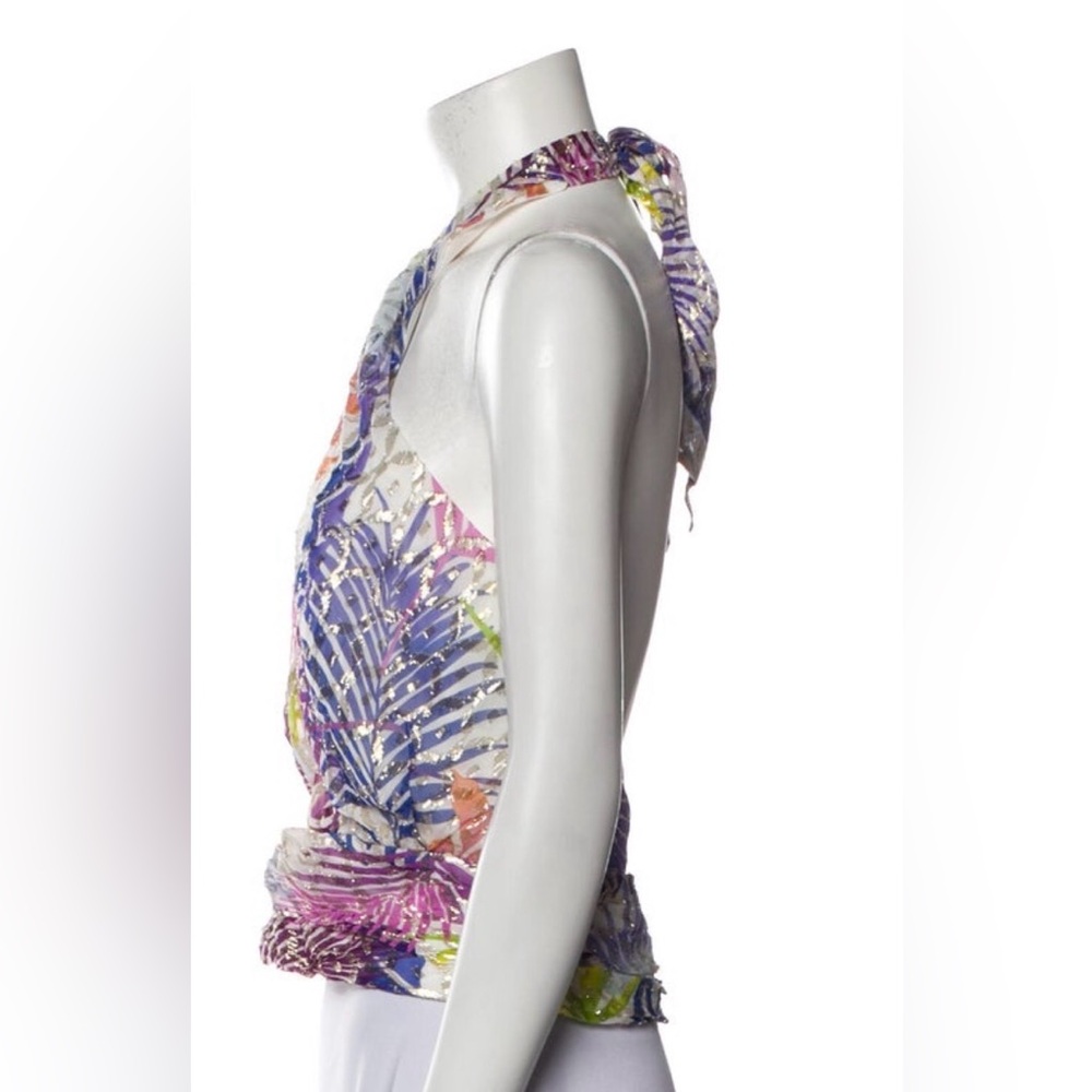 Ramy Brook Multicolor Halter Top - Picture 3 of 3